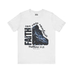 Faith can move mountains T-Shirt | Matthew 17:20 scripture tee
