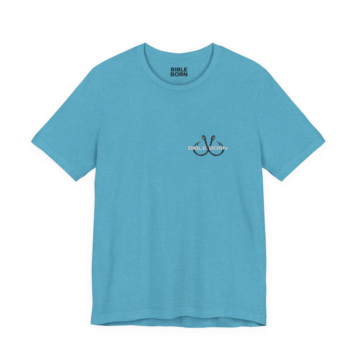 Bible Born 'Matthew 4:19' Catfish Tee — Christian Fishing Shirt