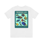 Tropical Reef Fish Genesis 1:31 T-Shirt | Bible Verse Marine Life Tee