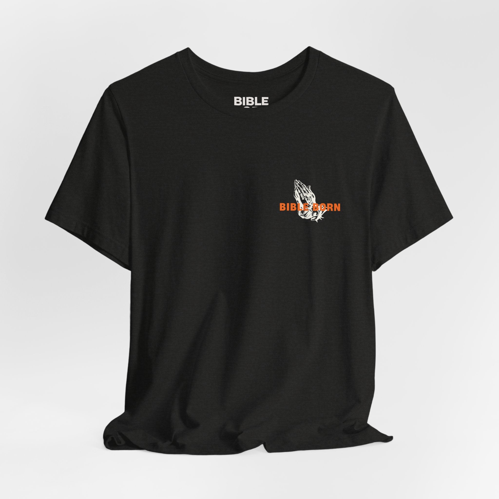 You Are Not Hard to Love T‑Shirt — 'Bible Born' Minimal Faith Tee