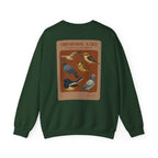 Birds of Creation Crewneck Sweatshirt — "Genesis 1:30" Vintage Bird Illustration