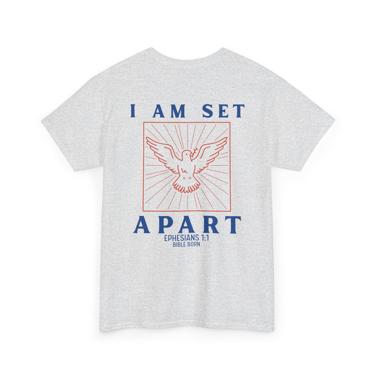 I Am Set Apart dove design T-Shirt | faith graphic tee, scripture apparel