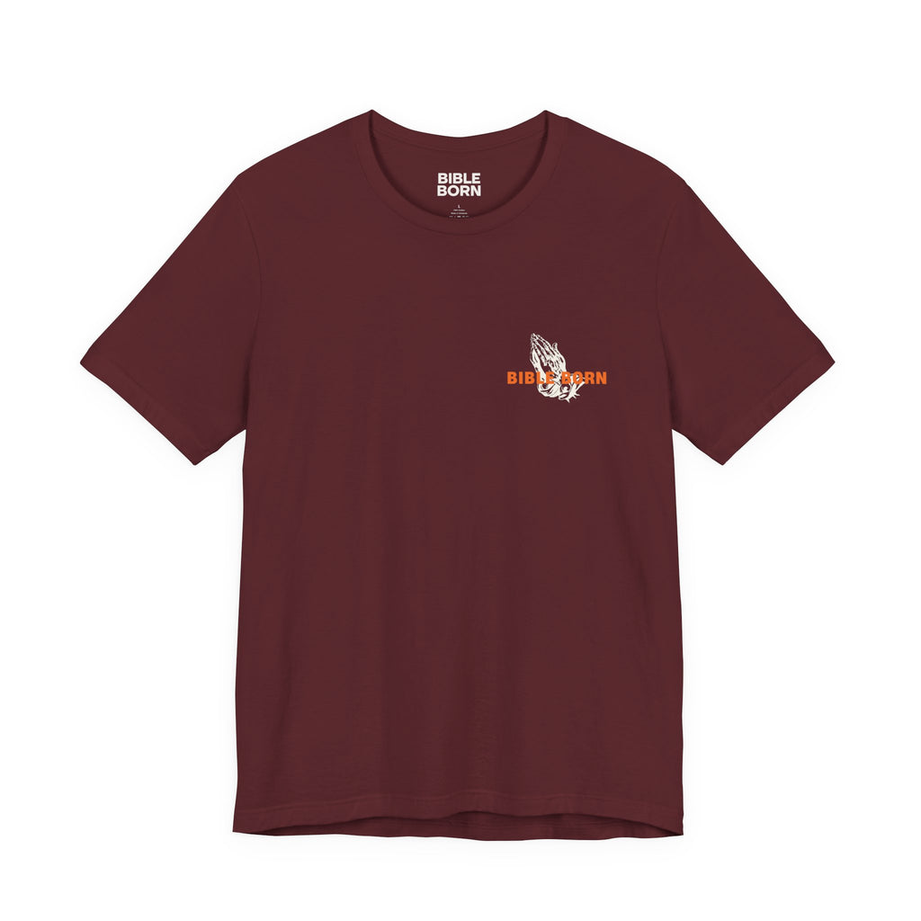 You Are Not Hard to Love T‑Shirt — 'Bible Born' Minimal Faith Tee