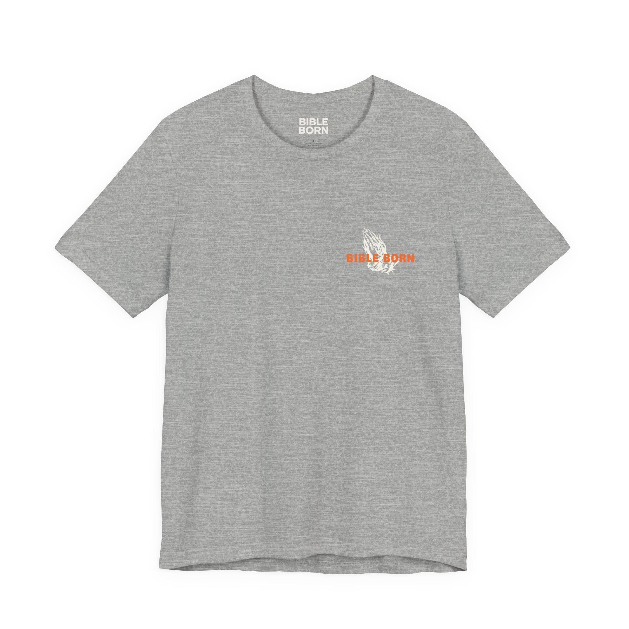 You Are Not Hard to Love T‑Shirt — 'Bible Born' Minimal Faith Tee
