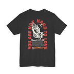 You Are Not Hard to Love T‑Shirt — 'Bible Born' Minimal Faith Tee